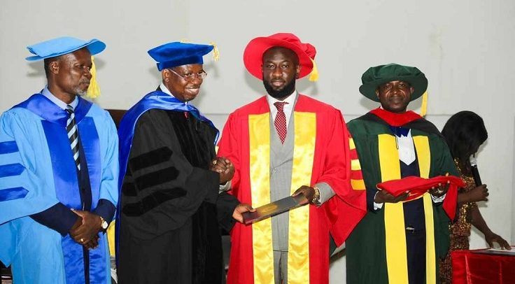 Honorary doctorate ceremony