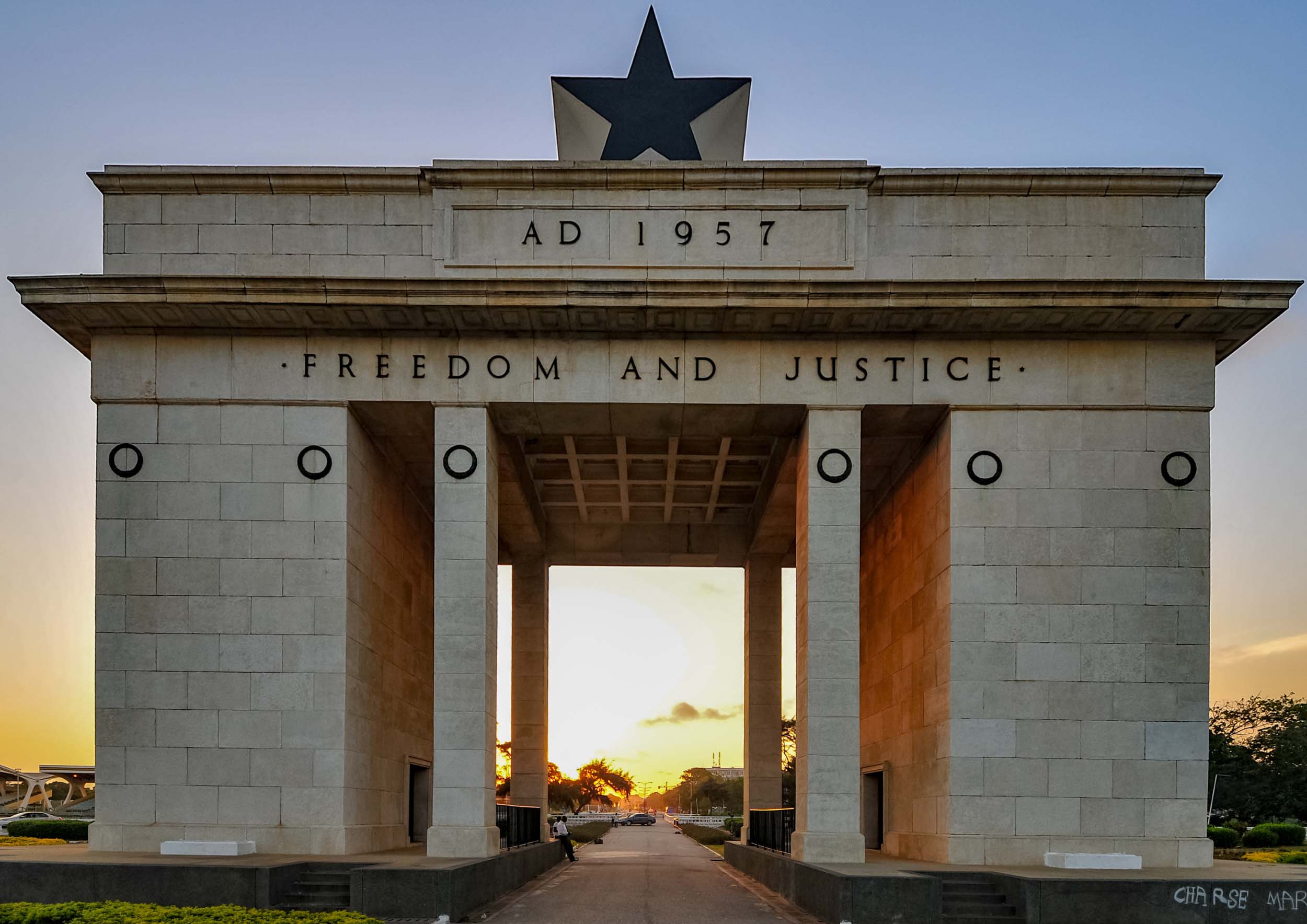 Black Star Gate at Independence Square, Accra